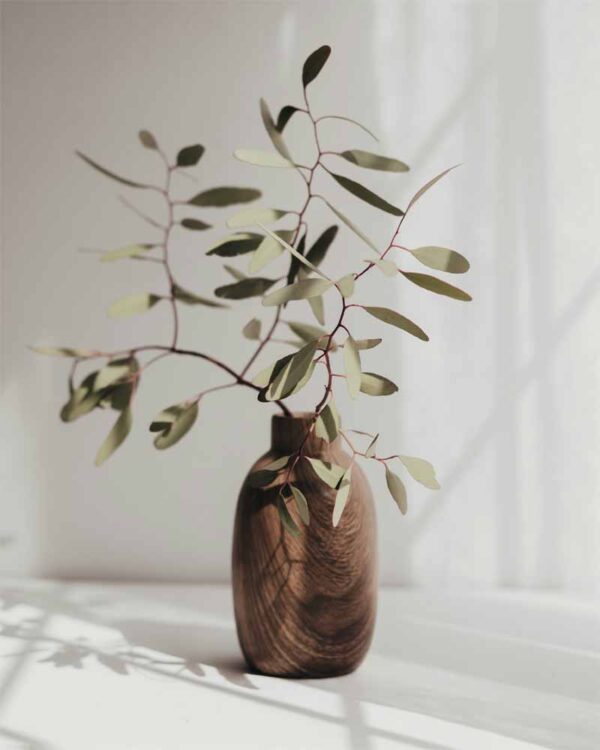 Wooden Bouquet Vase
