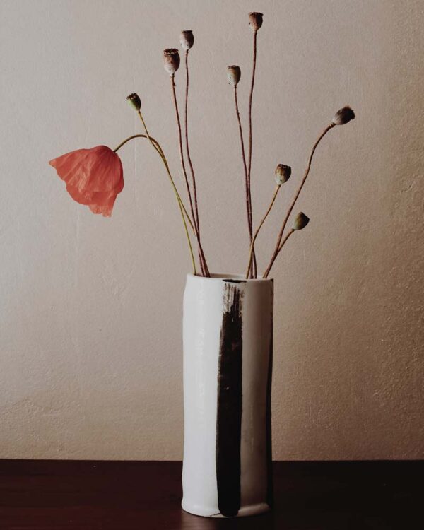 Shadow Bouquet Ceramic Vase